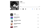 Inline Audio Player