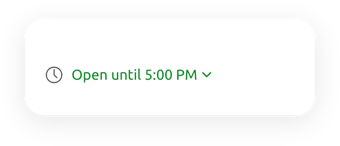 Open Status