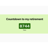 Retirement Countdown