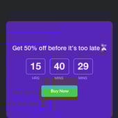 Urgency Countdown