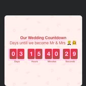 Wedding Countdown