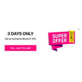 3 days only